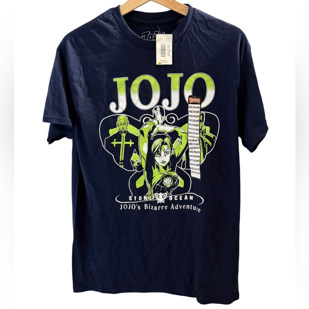 JoJo’s Bizarre Adventure Stone Ocean Graphic T Shirt Size M